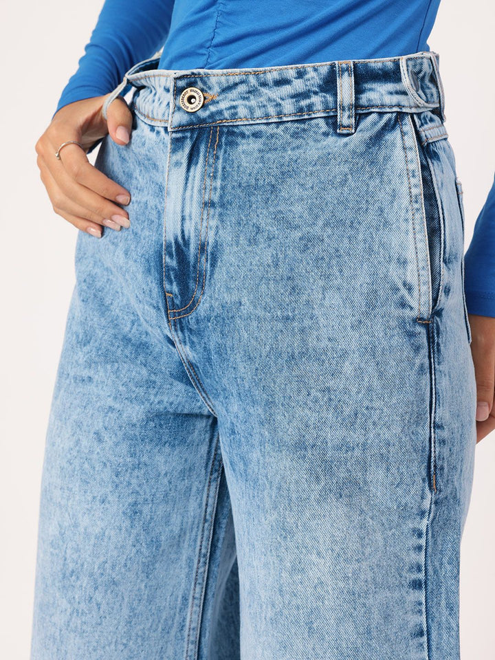 DressBerry Women Urban Uplift Wide Leg Jeans