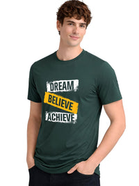 ADRO Men Typography Printed T-shirt