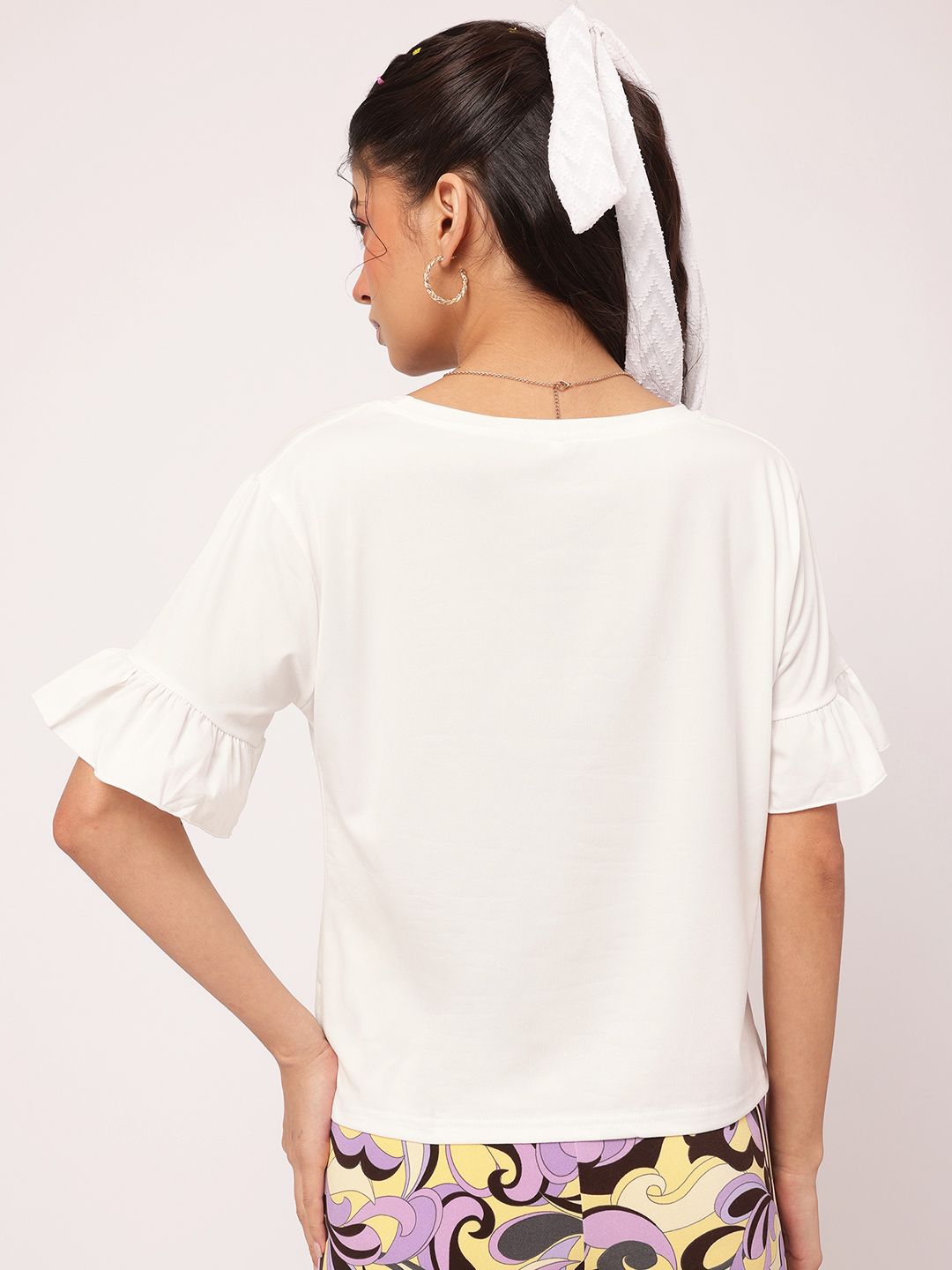 DressBerry Sunshine State Style Embroidered Boxy T-shirt