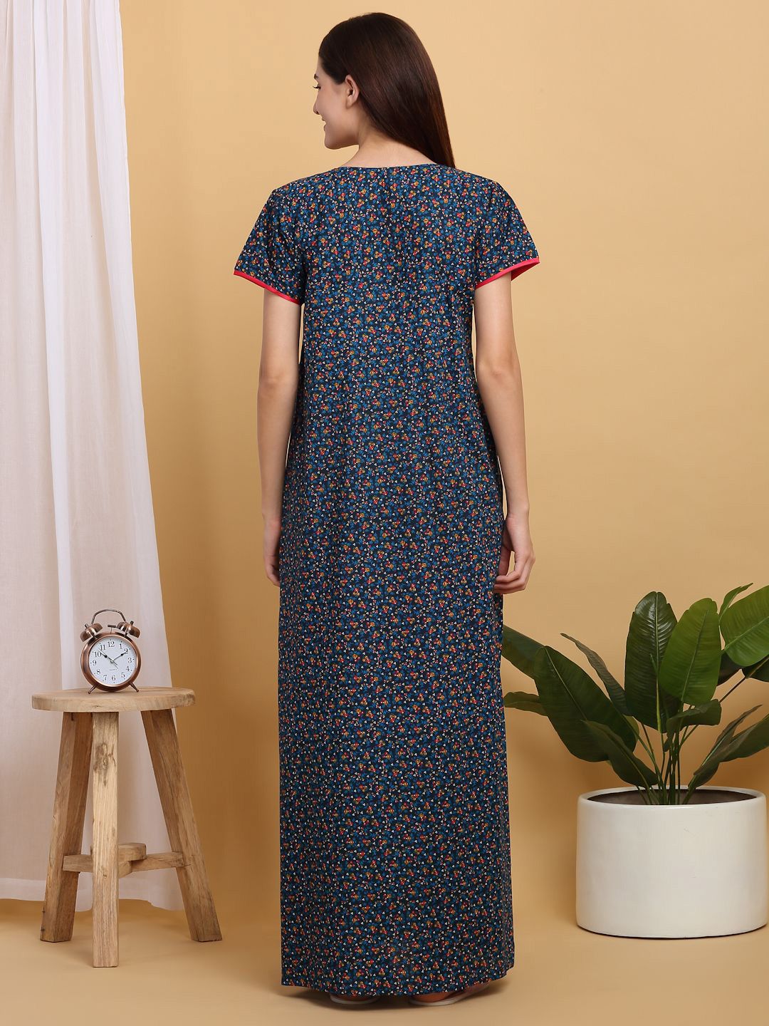 Sweet Dreams Printed Maxi Nightdress