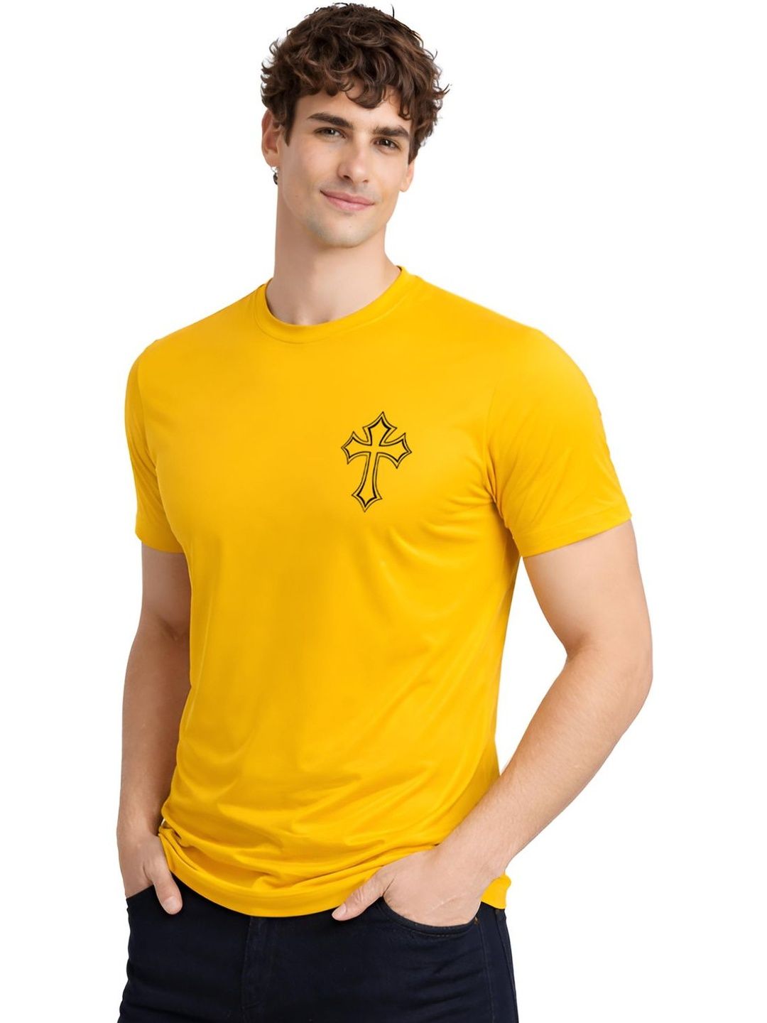 ADRO Men Printed T-shirt