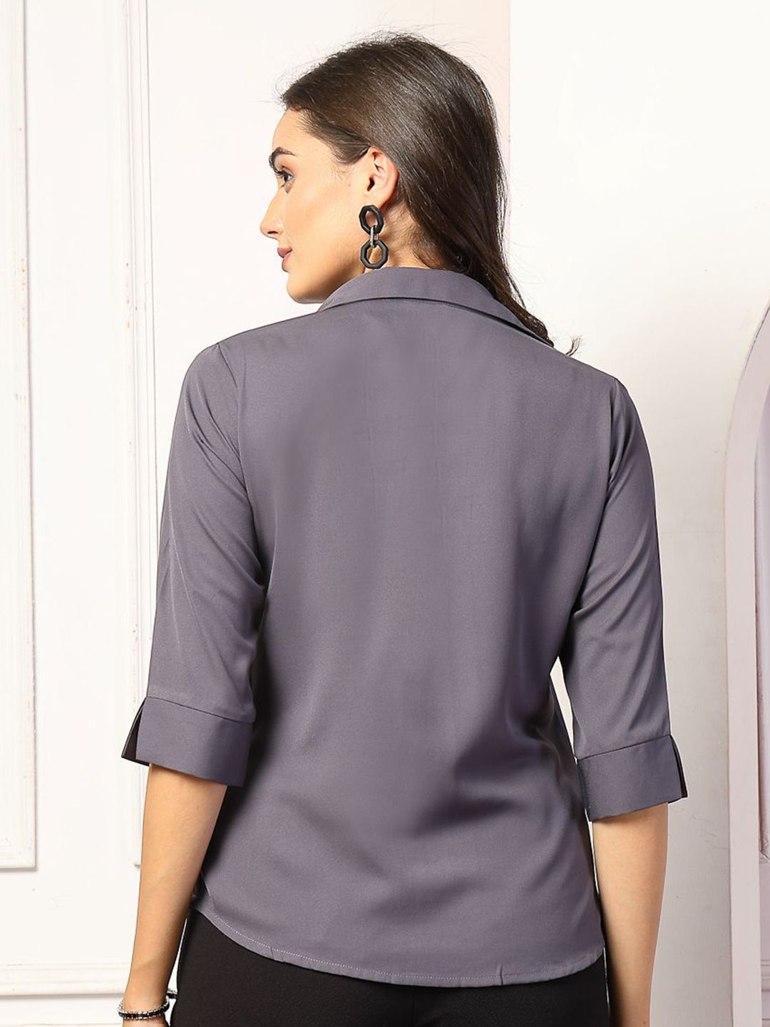 Style Quotient Women Smart Opaque Formal Shirt