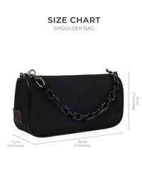 Lino Perros Textured Structured Shoulder Bag