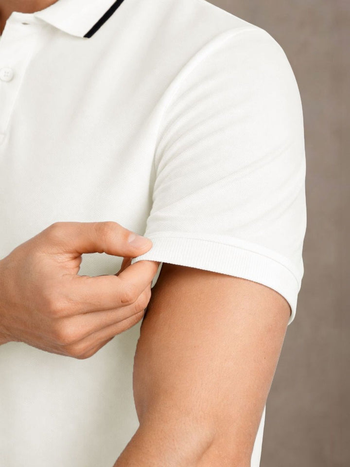 ADRO Men Polo Collar T-shirt