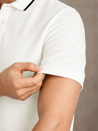 ADRO Men Polo Collar T-shirt