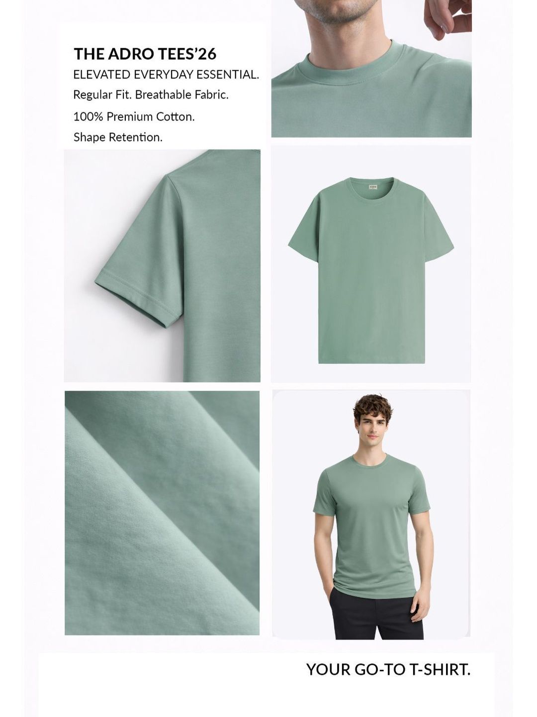 ADRO Men Printed T-shirt