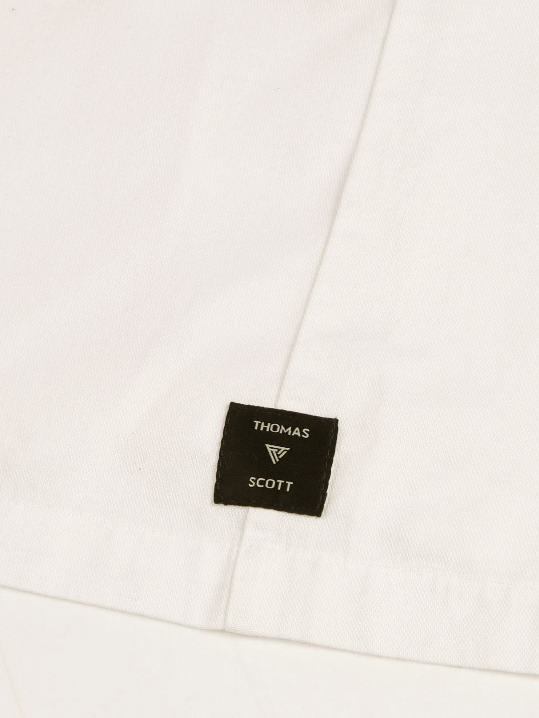 Thomas Scott Men Pure Cotton Mid-Rise Shorts