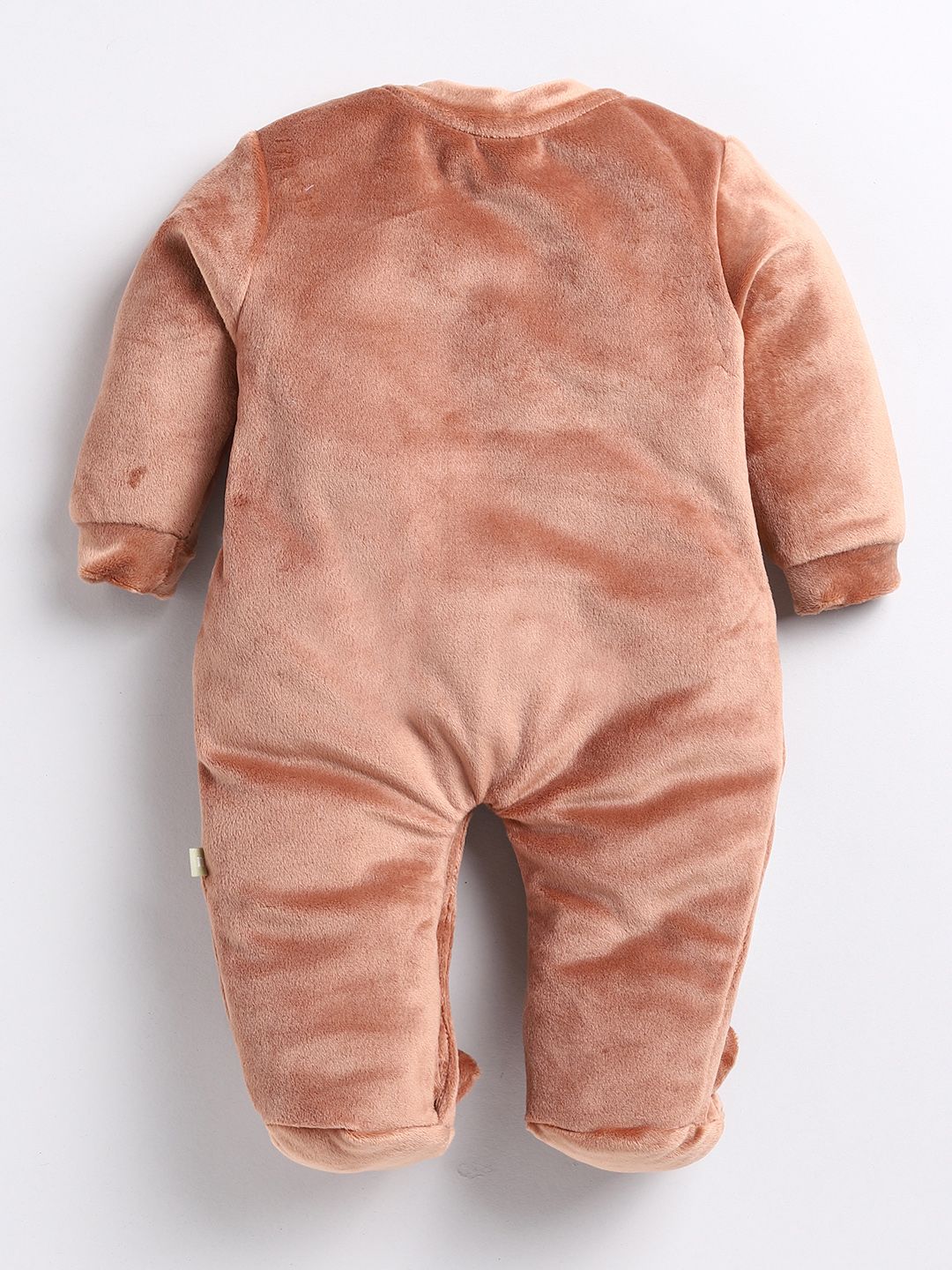 Moms Love Infant Boys Embroidered Pure Cotton Sleepsuit