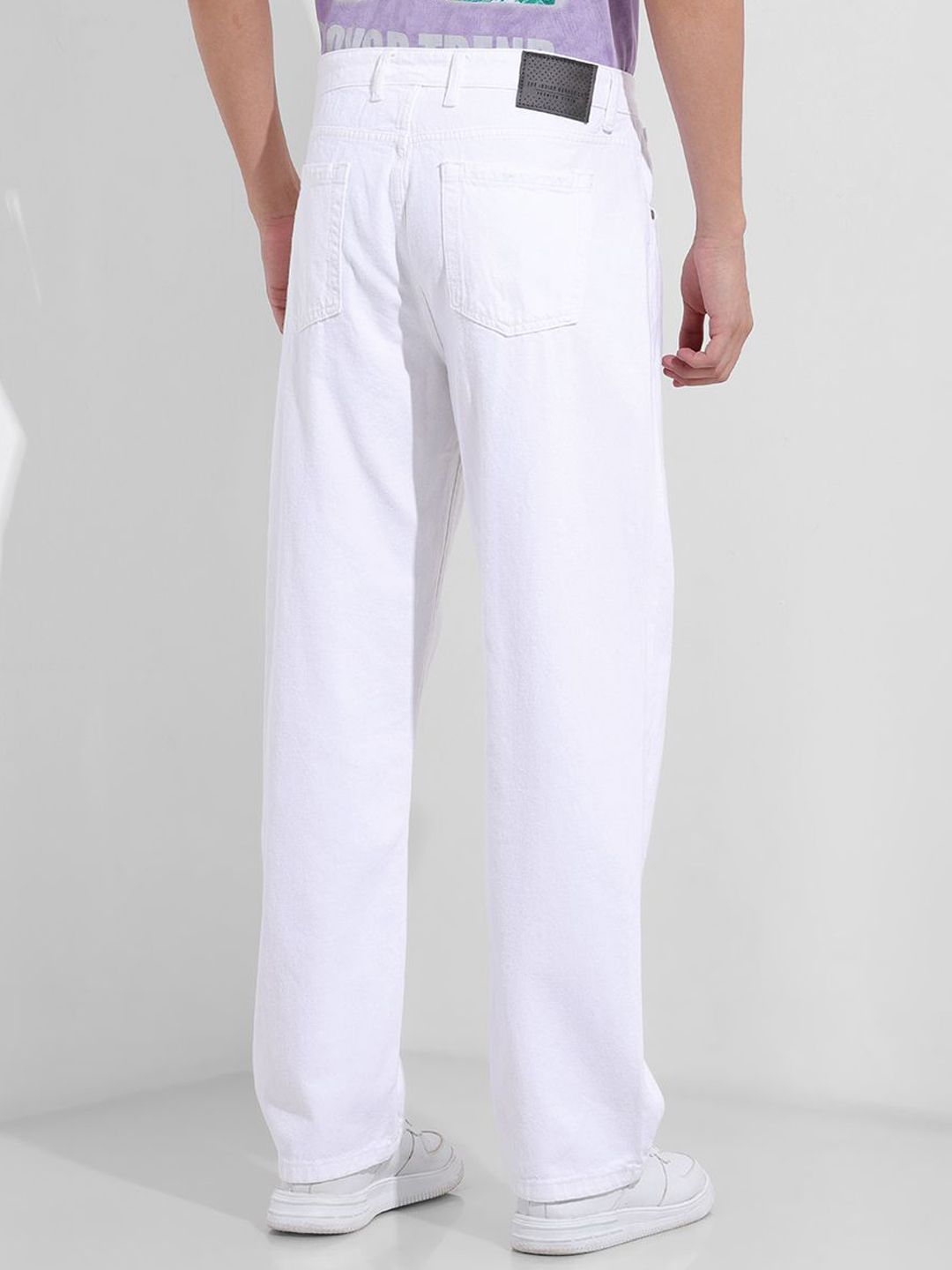The Indian Garage Co Men Relaxed Fit Mid-Rise Cotton Jeans