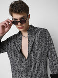 VASTRADO Men Classic Spread Collar Vertical Striped Cotton Slim Fit Casual Shirt