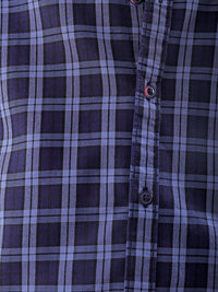 The Indian Garage Co Men Slim Fit Cotton Checked Casual Shirt
