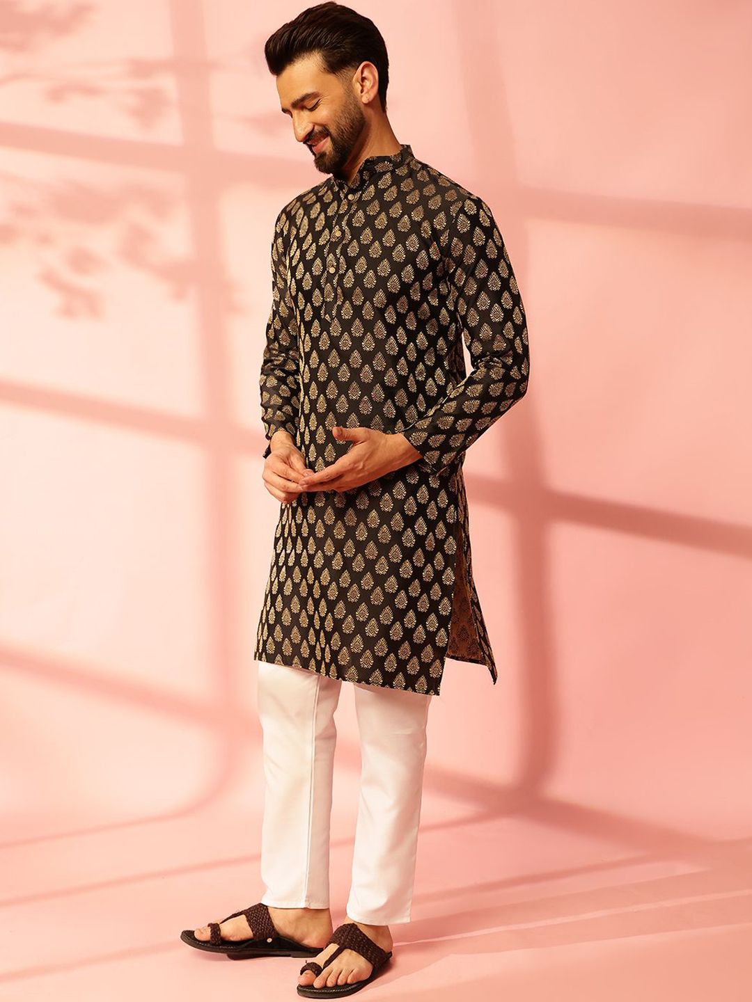 Anouk Men Regular Kurta with Pyjamas