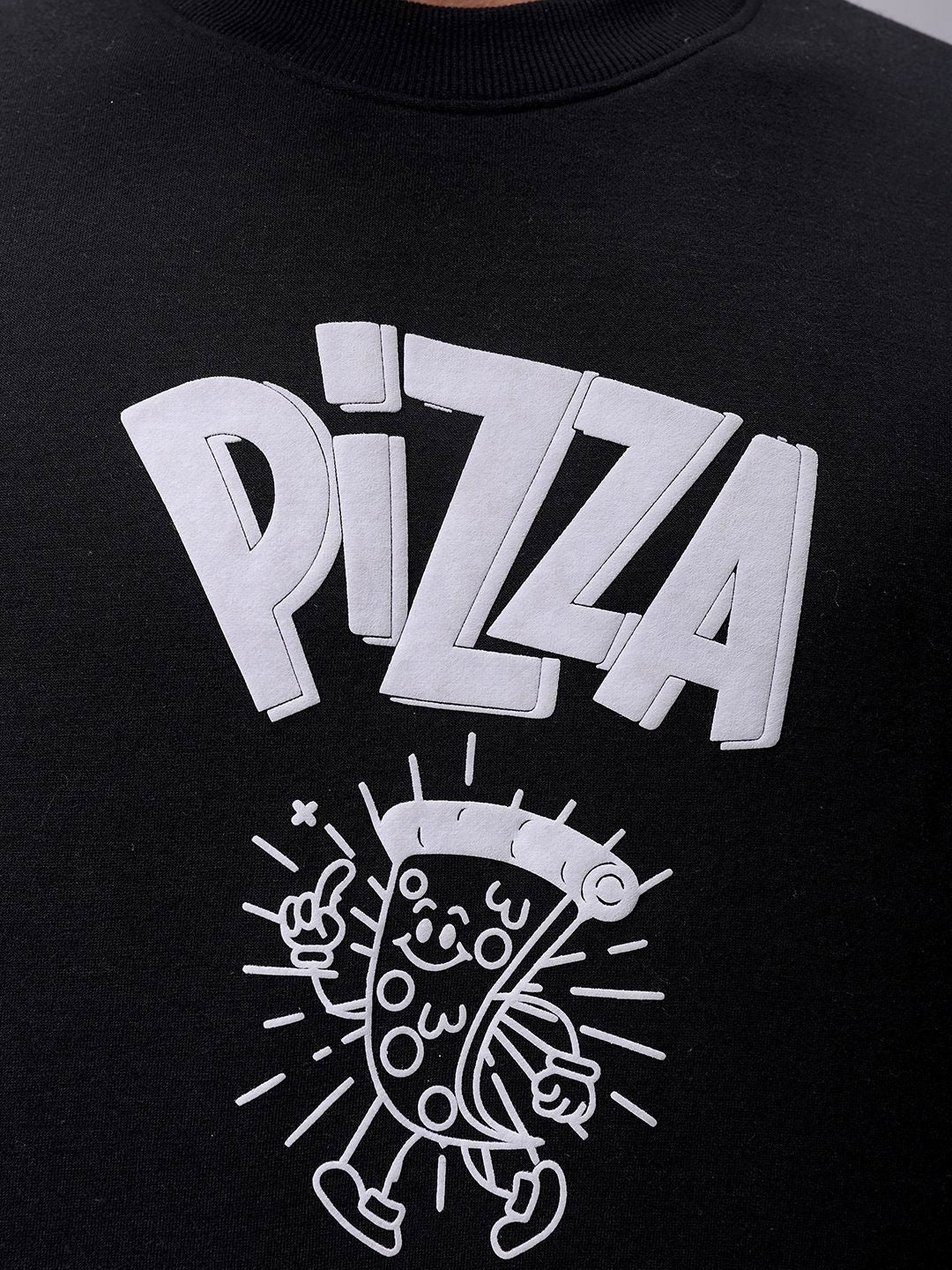 The Indian Garage Co Men Typography Printed Winter Sweatshirt