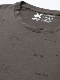 HRX by Hrithik Roshan Men Typography Printed Relaxed Fit Yoga T-shirt