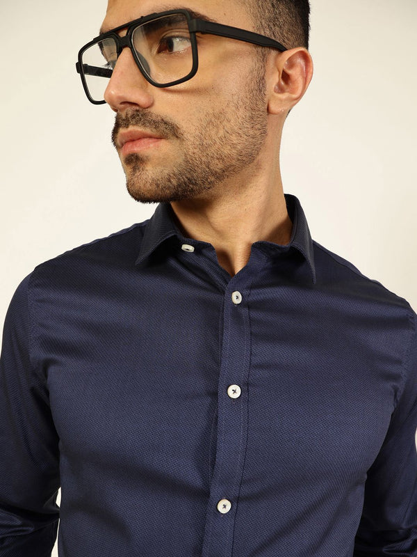 Thomas Scott Men Premium Slim Fit Otmal Shirt