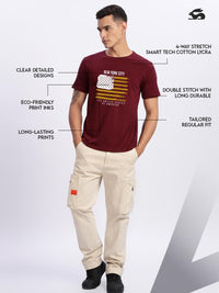 Tshirts ADRO Men Maroon