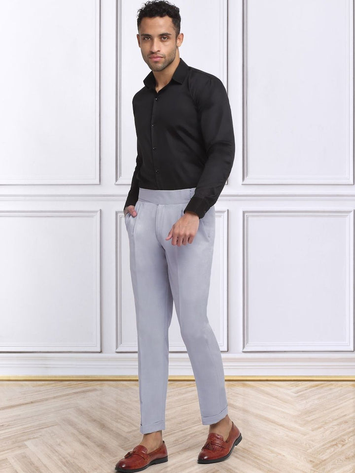 Moda Rapido Men Slim Fit Easy Wash Trousers