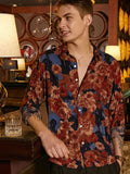 Campus Sutra Men Comfort Fit Spread Collar Floral Printed Casual Shirt