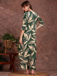 KALINI Women Floral Printed Regular Kurta with Palazzos