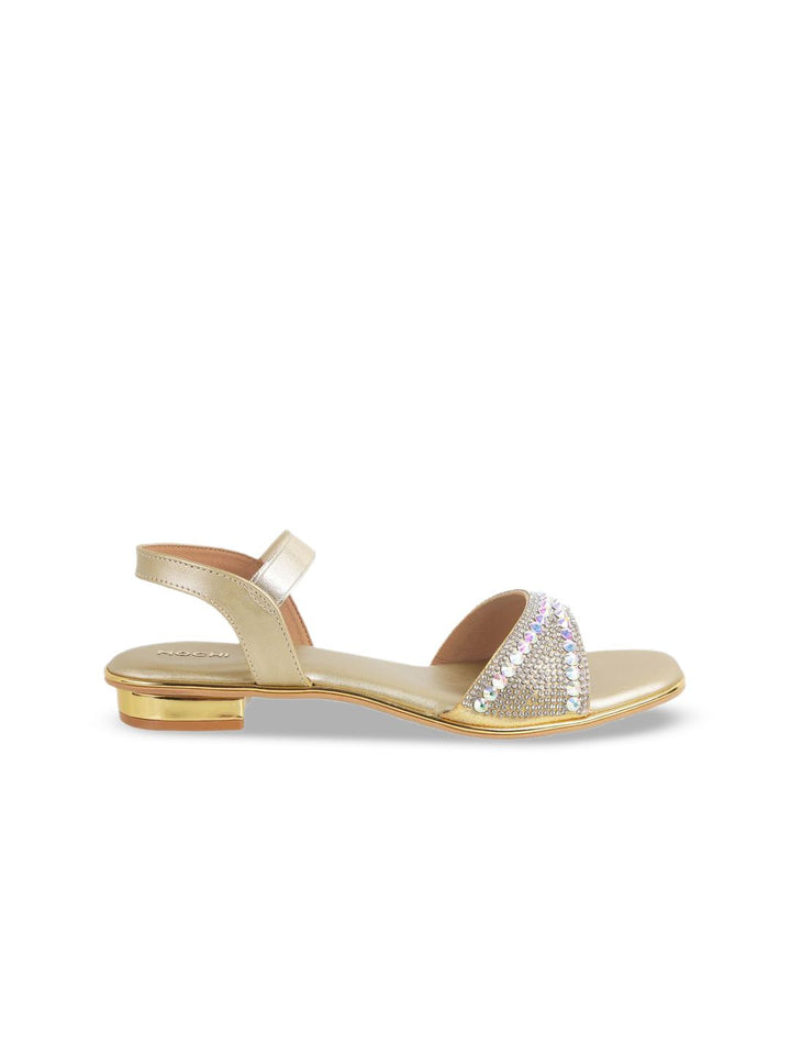 Mochi Women Embellished Block Heel Sandals