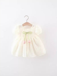 YK Floral Fit & Flare Dress