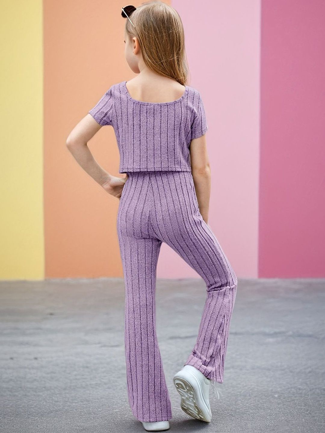 YK Girls Top With Trousers