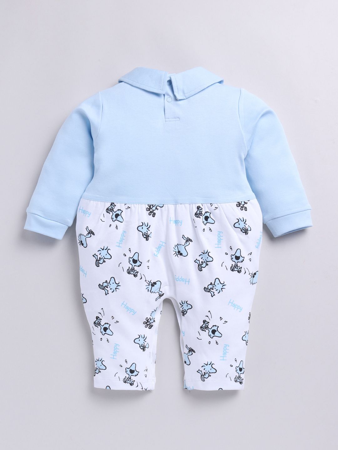 Moms Love Infant Boys Snoopy Print Pure Cotton Party Romper