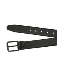 Teakwood Leathers Men Textured Leather Reversible Formal Belt