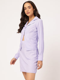 DressBerry Confident Fashionista Dobby Detail Co-Ords