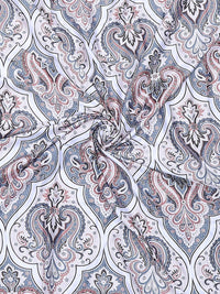 Monte Carlo White & Blue Printed Mild Winter 210 GSM Double Bed Duvet