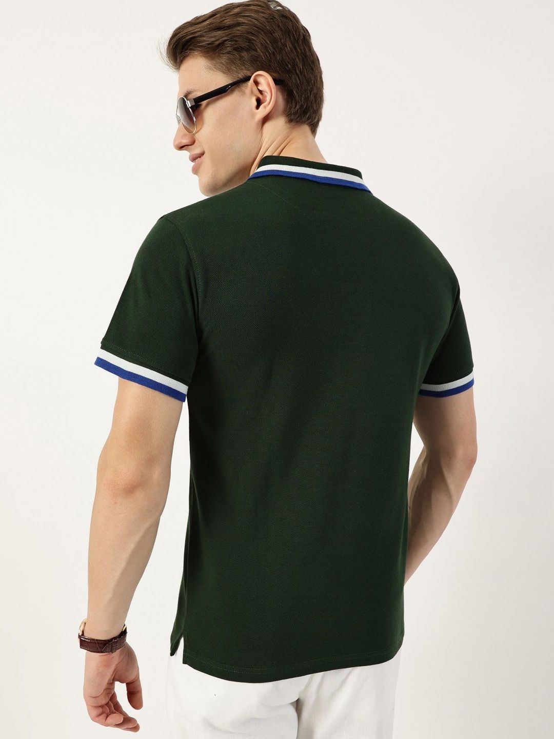 Thomas Scott Men Polo Collar T-shirt