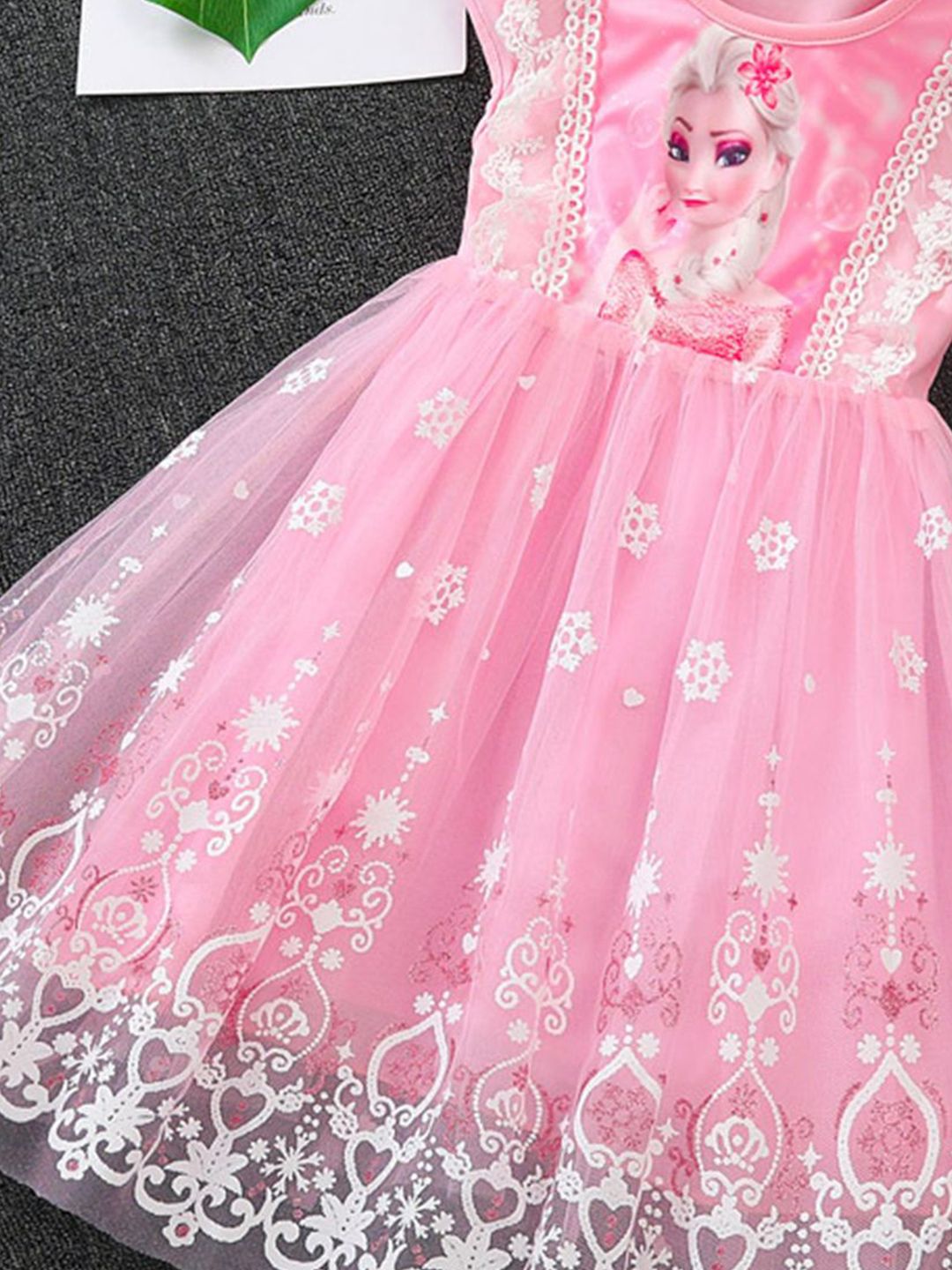 YK Girls Fit & Flare Dress