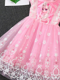 YK Girls Fit & Flare Dress