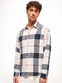 THE BEAR HOUSE Men Opaque Checked Casual Shirt
