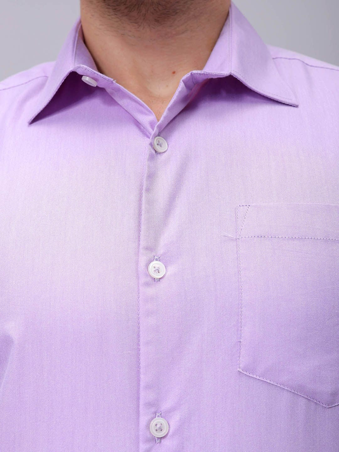 The Indian Garage Co. X Luxe Men Spread Collar Solid Cotton Slim Fit Formal Shirt