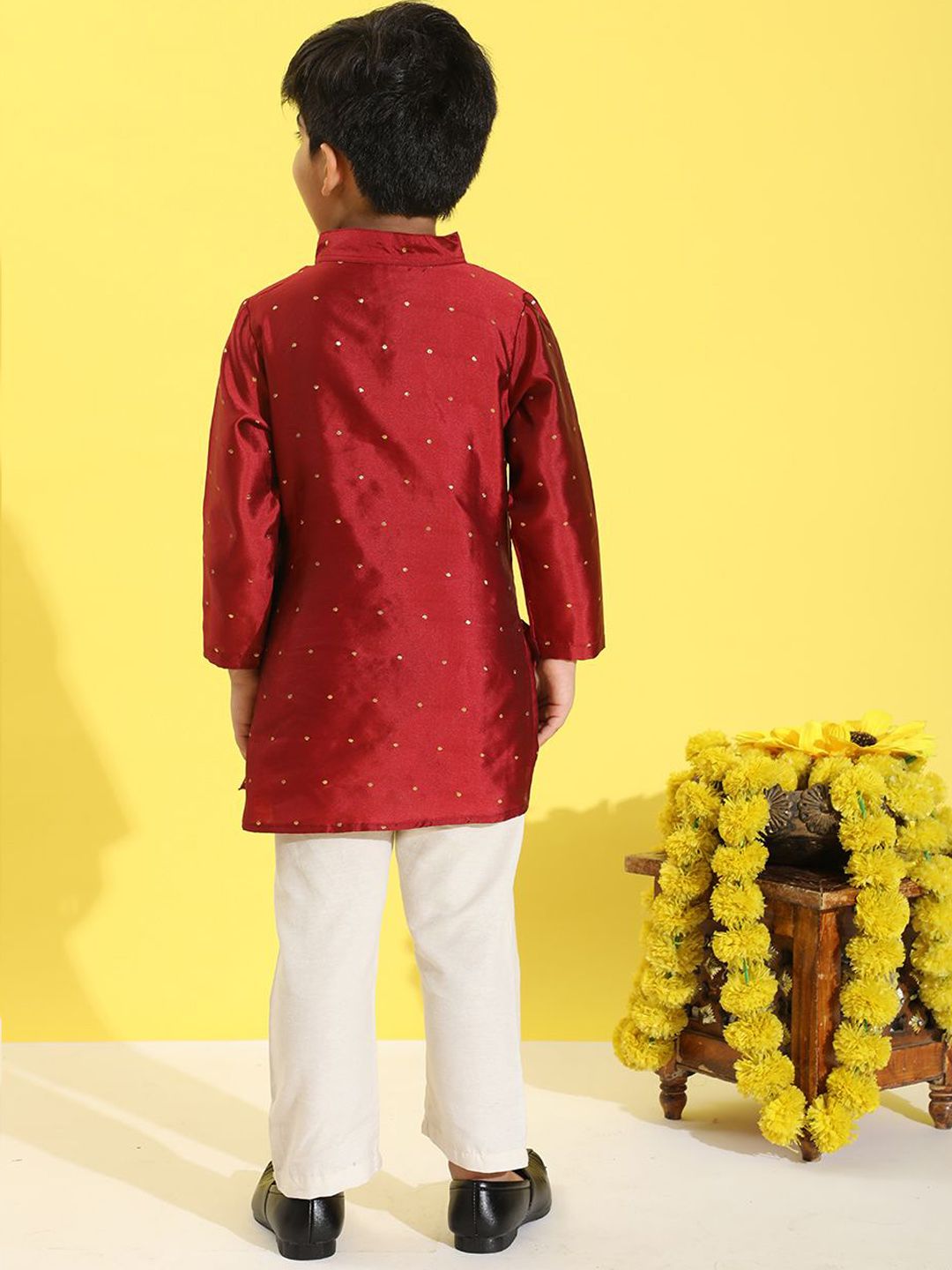 Cutiekins Boys Regular Kurta with Pyjamas