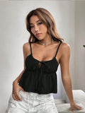 DressBerry Women Knitted Blouson Crop Top