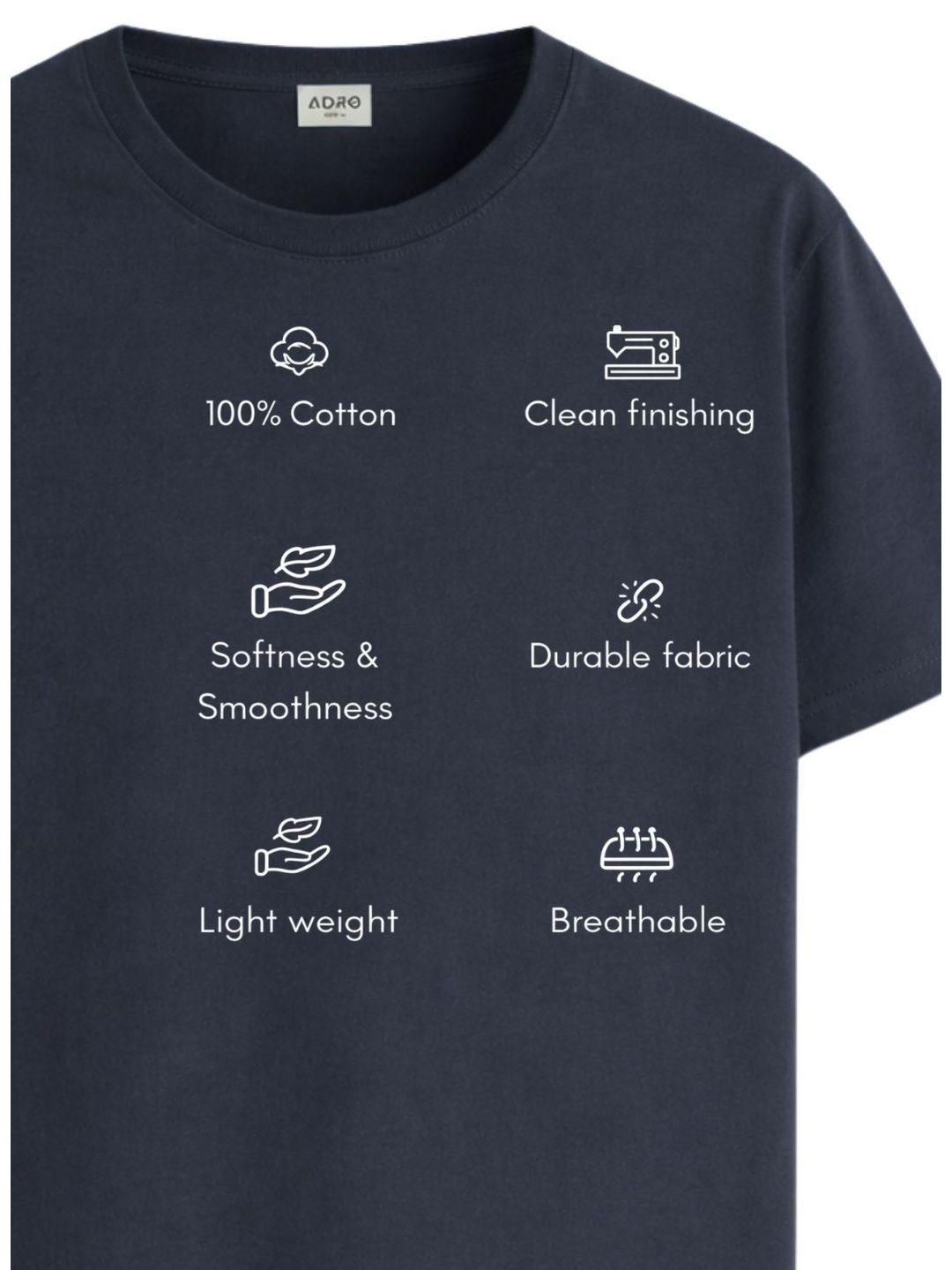 ADRO Men Printed T-shirt