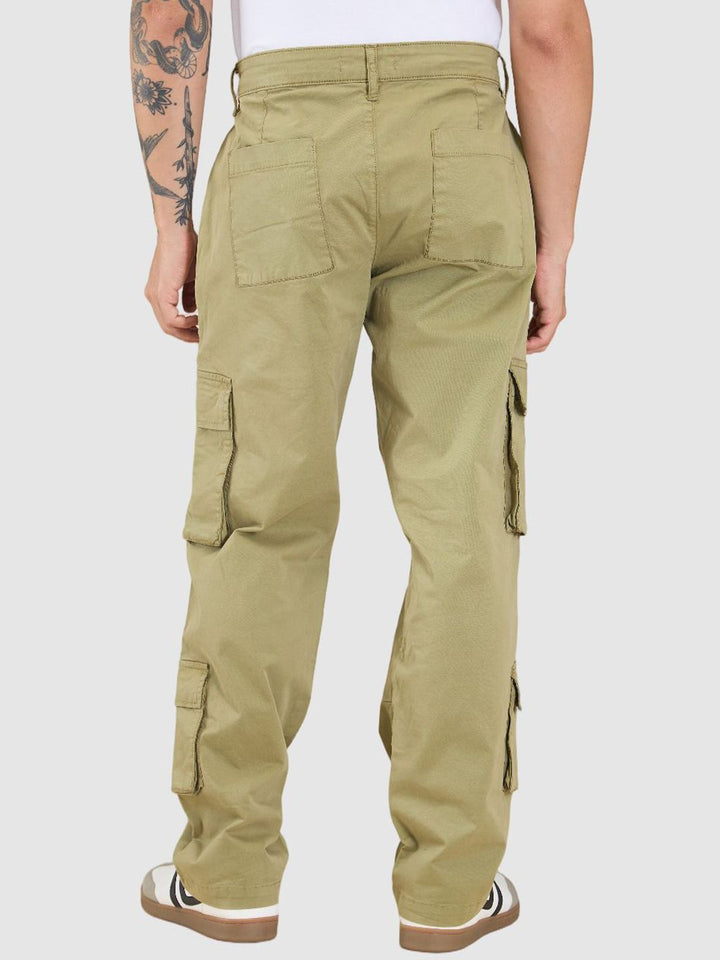 Being Human Men Relaxed Loose Fit Cargos Trousers