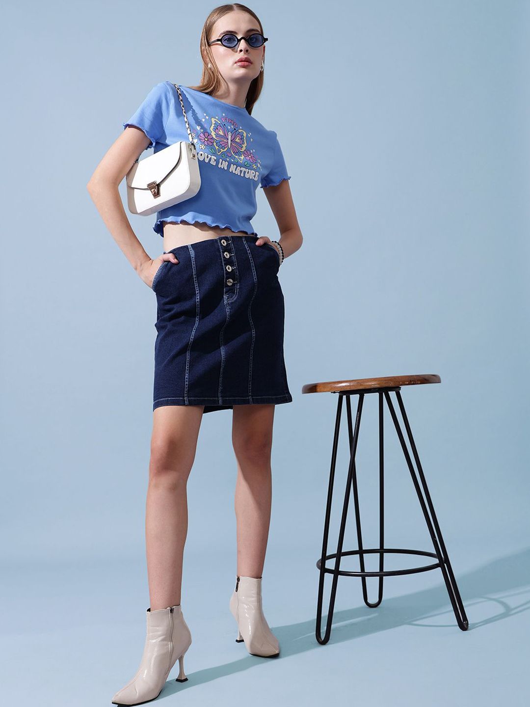 STREET 9 Pencil Knee Length Skirts