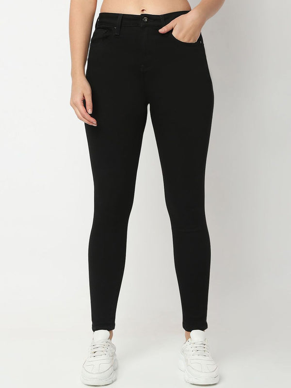 SPYKAR Women Slim Fit High-Rise Stretchable Jeans