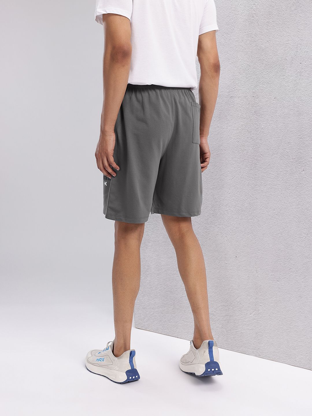 HRX by Hrithik Roshan Men Graphic Print Mid-Rise Lifestyle Shorts