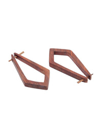 DressBerry Contemporary Geometric Drop Earrings