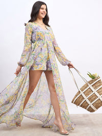 Berrylush Printed Basic Jumpsuit