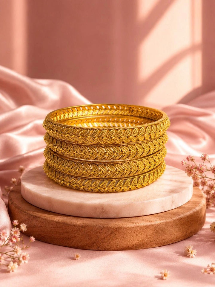 PANASH Gold-Plated Bangle