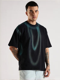 ADRO Men Black Tshirts