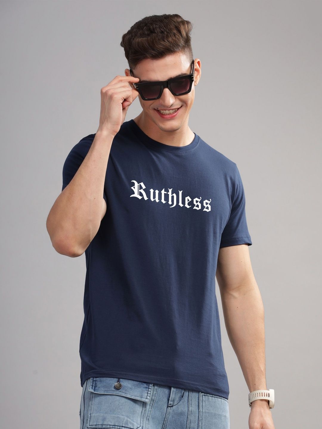 ADRO Men Printed T-shirt
