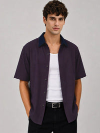 ADRO Men Relaxed Striped Casual Shirt