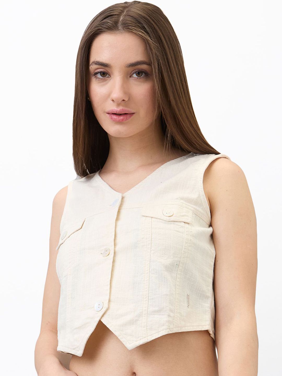 SPYKAR Women Cotton Shirt Style Top