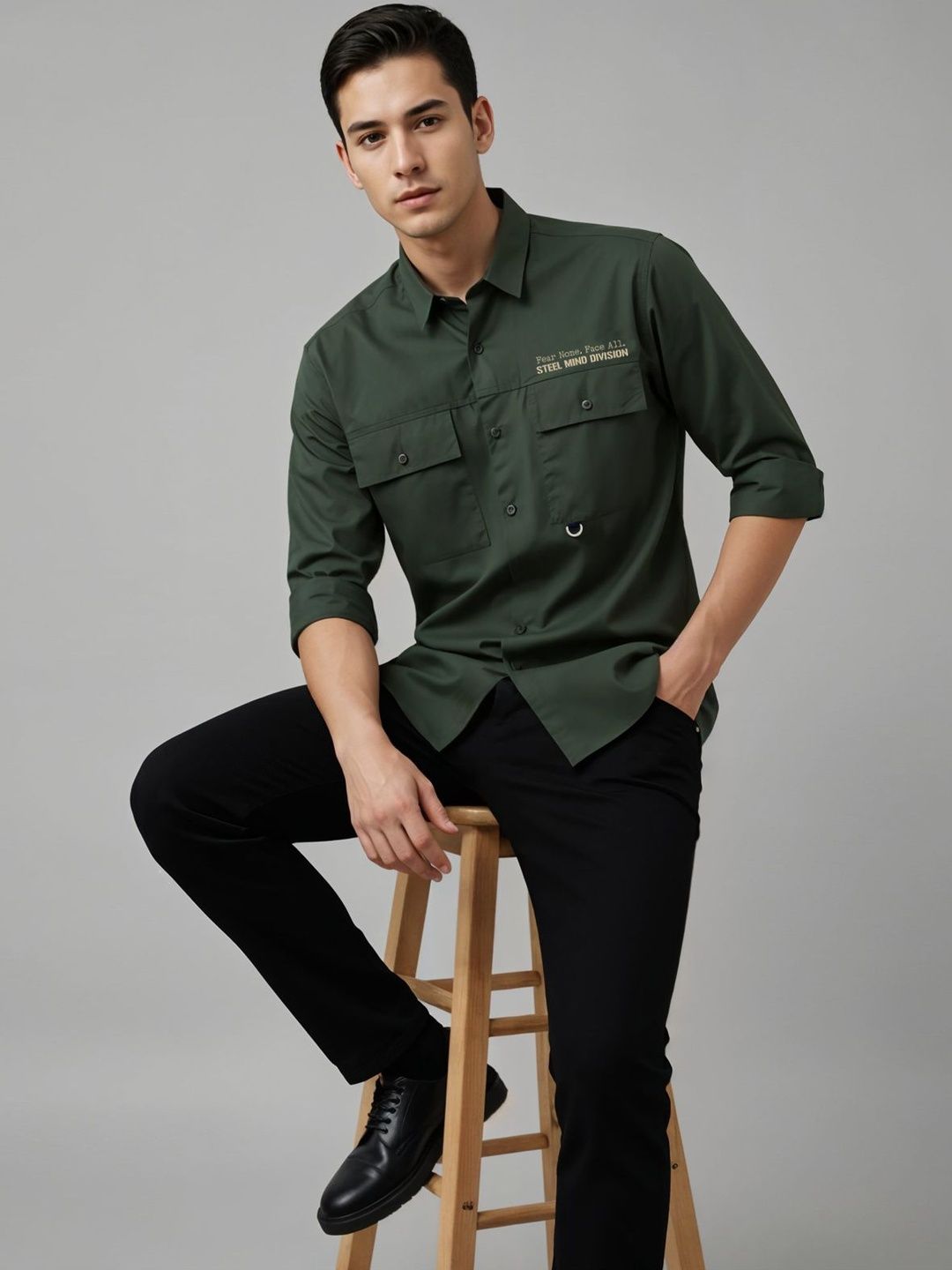 ADRO Men Standard Casual Shirt